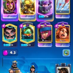 اکانت کلش رویال لول 1368 کد 33214 9 Screenshot 20260619 170500 Clash Royale