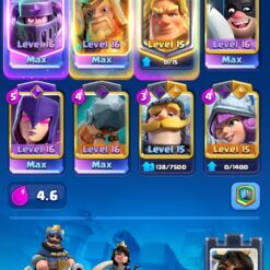 اکانت کلش رویال لول 1581 کد 33268 9 Screenshot 20260622 040152 com supercell clashroyale GameApp