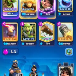 اکانت کلش رویال لول 1210 کد 33298 9 Screenshot 20260622 174656 Clash Royale2