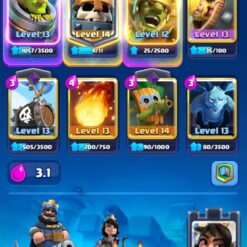 اکانت کلش رویال لول 1425 کد 33299 9 Screenshot 20260624 144617 Clash Royale