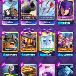 اکانت کلش رویال لول 74 کد 33326 12 Screenshot 20260626 082054 Clash Royale