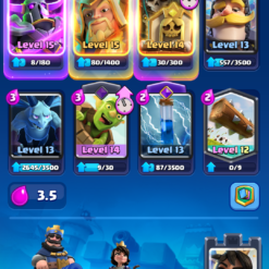 اکانت کلش رویال لول 1400 کد 33395 9 Screenshot 20260629 185358.Clash Royale