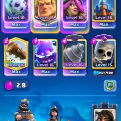 اکانت کلش رویال لول 16 کد 33188 9 Screenshot ۲۰۲۶ ۰۶ ۱۸ ۱۴ ۱۸ ۳۲ ۹۱۵ com.supercell.clashroyale