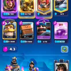 اکانت کلش رویال لول 1262 کد 32862 9 Screenshot ۲۰۲۶۰۶۰۱ ۱۳۵۲۴۷ Clash Royale