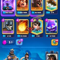 اکانت کلش رویال لول 54 کد 32891 9 Screenshot ۲۰۲۶۰۶۰۳ ۱۵۵۶۰۶ Clash Royale