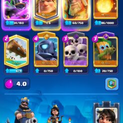 اکانت کلش رویال لول 1348 کد 32931 9 Screenshot ۲۰۲۶۰۶۰۴ ۱۵۴۰۵۰ Clash Royale1