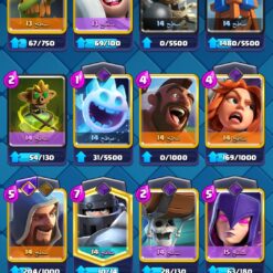 اکانت کلش رویال لول 1530 کد 32929 9 Screenshot ۲۰۲۶۰۶۰۴ ۱۵۳۳۴۲ Clash Royale1