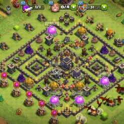 اکانت کلش اف کلنز تاون هال 8 لول 70 کد 116228 9 Screenshot ۲۰۲۶۰۶۰۵ ۱۳۴۵۵۸ Clash of Clans1