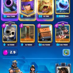 اکانت کلش رویال لول 14 کد 32990 9 Screenshot ۲۰۲۶۰۶۰۶ ۲۱۴۳۲۲ Clash Royale1