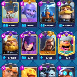 اکانت کلش رویال لول 14 کد 33003 10 Screenshot ۲۰۲۶۰۶۰۹ ۱۱۲۲۰۵ Clash Royale