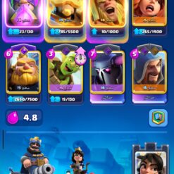 اکانت کلش رویال لول 1631 کد 32983 9 Screenshot ۲۰۲۶۰۶۰۹ ۱۳۲۱۳۷ Clash Royale