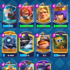 اکانت کلش رویال لول 33 کد 33053 9 Screenshot ۲۰۲۶۰۶۱۱ ۱۹۵۴۰۰ Clash Royale 1
