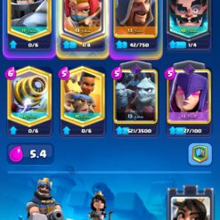 اکانت کلش رویال لول 12 کد 33117 9 Screenshot ۲۰۲۶۰۶۱۴ ۲۰۳۳۰۸ Clash Royale