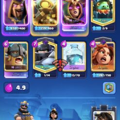 اکانت کلش رویال لول 1369 کد 33116 9 Screenshot ۲۰۲۶۰۶۱۴ ۲۰۴۶۵۱ Clash Royale