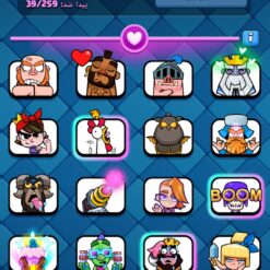 اکانت کلش رویال لول 1554 کد 33157 11 Screenshot ۲۰۲۶۰۶۱۶ ۱۹۵۸۵۴ Clash Royale