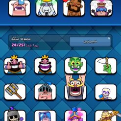 اکانت کلش رویال لول 8100 کد 33155 11 Screenshot ۲۰۲۶۰۶۱۶ ۱۶۱۷۴۴ Clash Royale