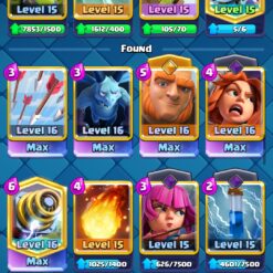 اکانت کلش رویال لول 1425 کد 33156 12 Screenshot ۲۰۲۶۰۶۱۶ ۱۸۰۶۱۹ Clash Royale