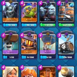اکانت کلش رویال لول 1219 کد 33189 10 Screenshot ۲۰۲۶۰۶۱۷ ۱۲۳۶۴۹ Clash Royale