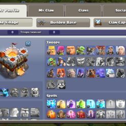 اکانت کلش رویال لول 1714 کد 33209 12 Screenshot ۲۰۲۶۰۶۱۹ ۱۵۵۳۰۴ Clash of Clans