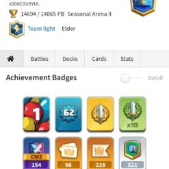 اکانت کلش رویال لول 62 کد 33296 8 Screenshot ۲۰۲۶۰۶۲۱ ۱۸۳۴۲۵ Chrome1