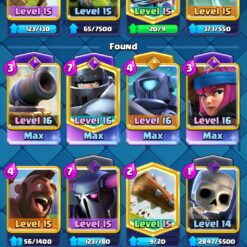 اکانت کلش رویال لول 1633 کد 33288 12 Screenshot ۲۰۲۶۰۶۲۳ ۱۳۳۰۲۳ Clash Royale
