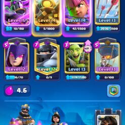 اکانت کلش رویال لول 1366 کد 33311 9 Screenshot ۲۰۲۶۰۶۲۵ ۰۹۲۴۴۵ Clash Royale