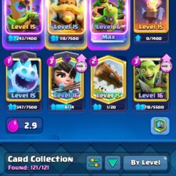 اکانت کلش رویال لول 1645 کد 33362 10 Screenshot ۲۰۲۶۰۶۲۸ ۰۶۴۴۰۲ Clash Royale