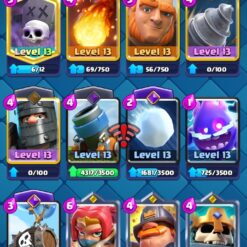 اکانت کلش رویال لول 1645 کد 33362 12 Screenshot ۲۰۲۶۰۶۲۸ ۱۴۴۳۴۷ Clash Royale