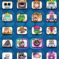 اکانت کلش رویال لول 1354 کد 33364 13 Screenshot ۲۰۲۶۰۶۲۸ ۱۶۵۵۵۵ Clash Royale
