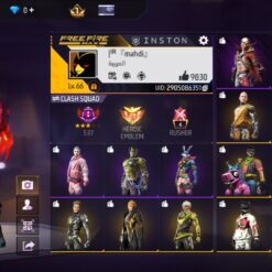 اکانت فری فایر لول 66 ریجن خاور کد 802933 7 Screenshot ۲۰۲۶۰۶۲۹ ۲۱۳۰۰۵ Free Fire MAX