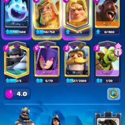 اکانت کلش رویال لول 883 کد 33406 9 Screenshot ۲۰۲۶۰۶۳۰ ۱۶۱۵۳۳ Clash Royale