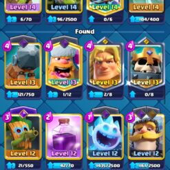 اکانت کلش رویال لول 1447 کد 33403 10 Screenshot ۲۰۲۶۰۶۳۰ ۰۹۲۶۲۷ Clash Royale