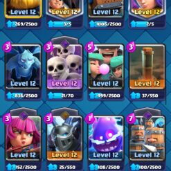 اکانت کلش رویال لول 1447 کد 33403 12 Screenshot ۲۰۲۶۰۶۳۰ ۰۹۲۶۳۴ Clash Royale