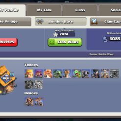 اکانت کلش اف کلنز تاون هال 17 لول 213 کد 117442 15 Screenshot ۲۰۲۶۰۶۳۰ ۲۲۵۰۴۳ Clash of Clans