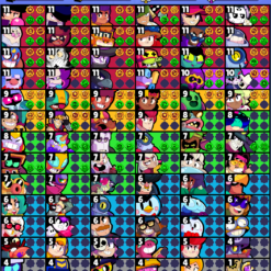 اکانت براول استارز کاپ 28643 کد 41060 2 brawlers legacy 3