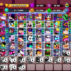 اکانت براول استارز کاپ 16462 کد 41153 10 powers 1 2