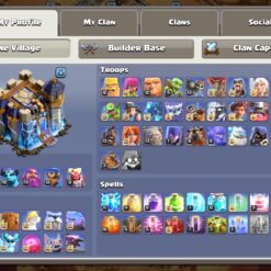 اکانت کلش اف کلنز تاون هال 18 لول 257 کد 117588 13 IMG 20260702 220217 556