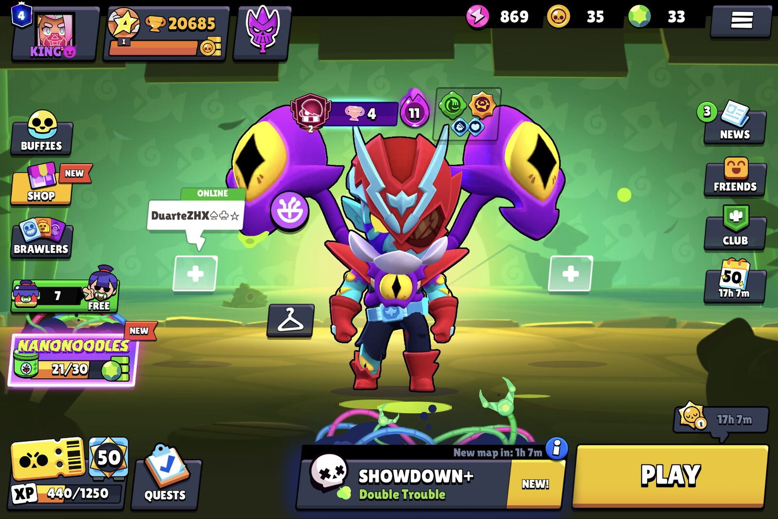 اکانت براول استارز کاپ 21000 کد 41215 2 اکانت براول استارز کاپ 21000 کد 41215 - Image 2
