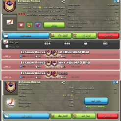 خرید کلن کلش لول 28 وارلیگ کریستال کد 401002 6 IMG 20260719 112653 9771