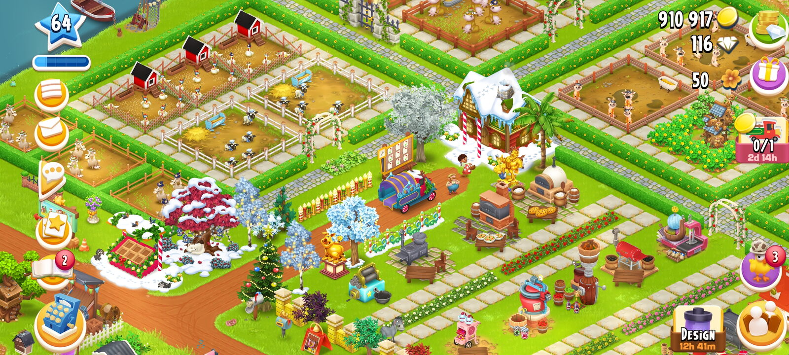 اکانت بازی Hay day لول 64 کد 814447 2 اکانت بازی Hay day لول 64 کد 814447 - Image 2