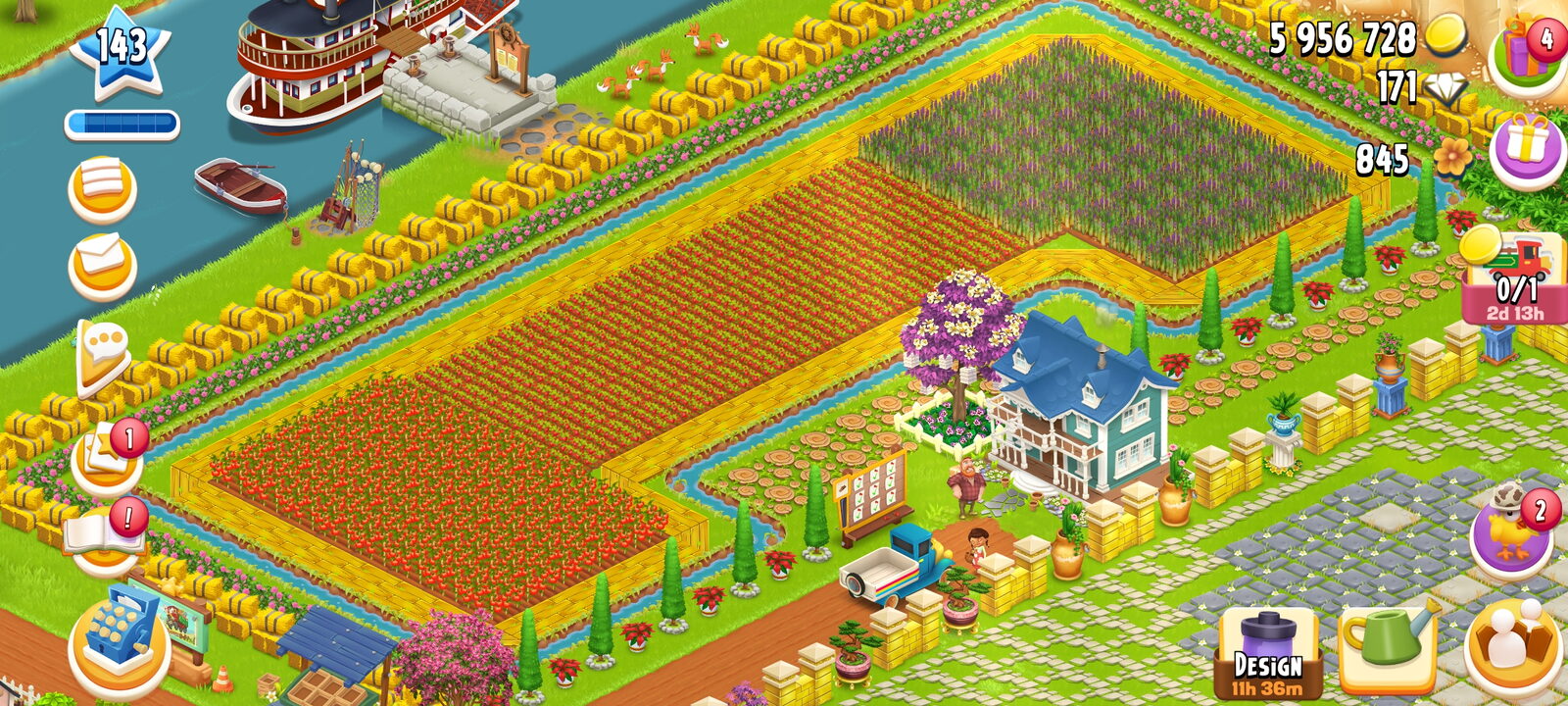 اکانت بازی Hay day لول 143 کد 814446 2 اکانت بازی Hay day لول 143 کد 814446 - Image 2