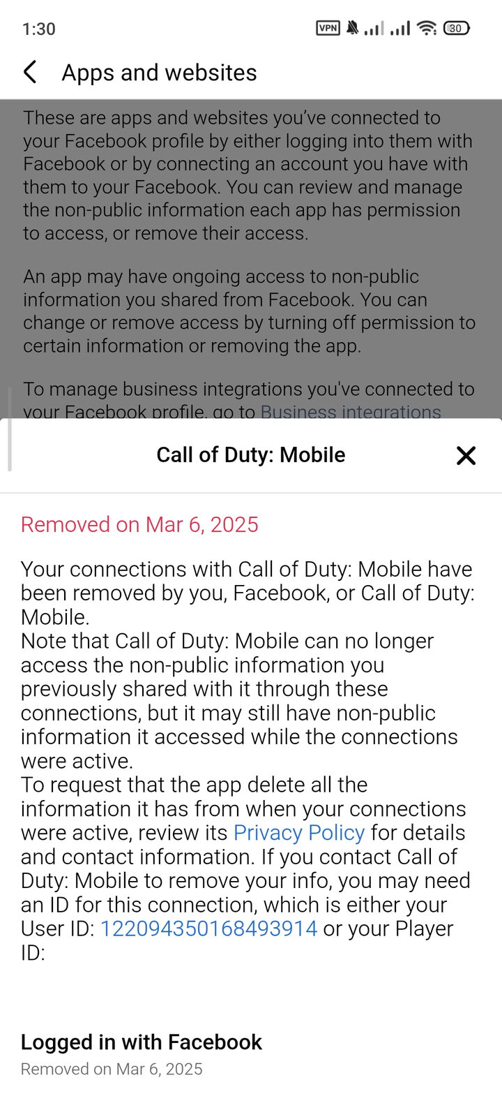 اکانت کالاف دیوتی موبایل لول 400 ریجن هند کد 764437 6 اکانت کالاف دیوتی موبایل لول 400 ریجن هند کد 764437 - Image 6