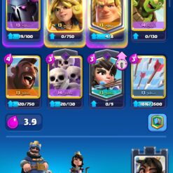اکانت کلش رویال لول 33 کد 33462 9 Screenshot 2026 07 03 19 33 35 411 com.supercell.clashroyale