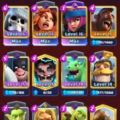 اکانت کلش رویال لول 1463 کد 33543 10 Screenshot 2026 07 06 21 35 32 578 com.supercell.clashroyale