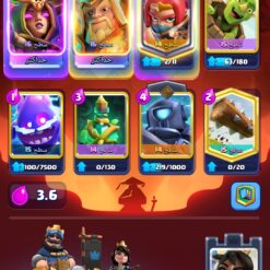اکانت کلش رویال لول 1505 کد 34199 9 Screenshot 2026 07 31 19 34 05 568 com.supercell.clashroyale1