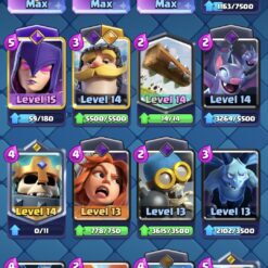 اکانت کلش رویال لول 1460 کد 33438 9 Screenshot 20260701 190955 Clash Royale