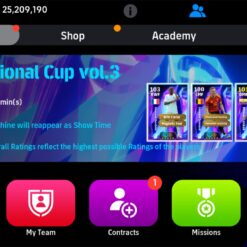 اکانت ای فوتبال با 70 سکه کد 856835 6 Screenshot 20260701 213645 eFootball
