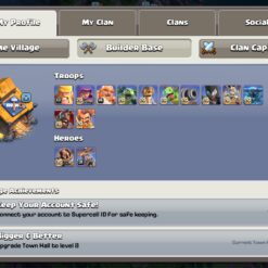 اکانت کلش اف کلنز تاون هال 18 لول 212 کد 117617 14 Screenshot 20260703 170129 Clash of Clans