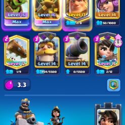 اکانت کلش رویال لول 16 کد 33493 8 Screenshot 20260704 132015 Clash Royale