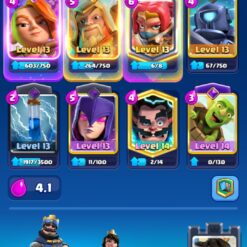 اکانت کلش رویال لول 16 کد 33485 9 Screenshot 20260704 164518 Clash Royale